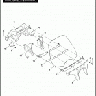 FLSTSE2 1PY9 CVO SOFTAIL CONVERTIBLE (2011) WINDSHIELD & FAIRING