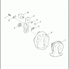 FLSTSB 1JM5 CROSS BONES (2011) HORN - FLSTC, FLSTF, FLSTN, FLSTFB, FLSTSB & FXST