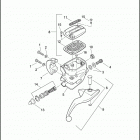 FLHXSE2 1PZ8 CVO STREET GLIDE (2011) BRAKE CONTROL, FRONT