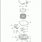 VRSCF 1HPH V-ROD MUSCLE (2011) Воздушный фильтр