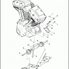 FLHXSE2 1PZ8 CVO STREET GLIDE (2011) ENGINE MOUNTS & STABILIZER LINK