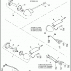 XL1200CP 1LH3 SPORTSTER 1200 CUSTOM (H-D1) (2011) TAIL LAMP & TURN SIGNALS, REAR