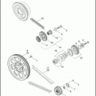 FLSTSB 1JM5 CROSS BONES (2011) BELT, CHAINS & SPROCKETS