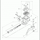 FLSTSB 1JM5 CROSS BONES (2011) BRAKE CONTROL, FRONT