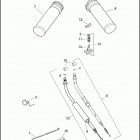 FLSTSB 1JM5 CROSS BONES (2011) Дроссельное управление
