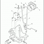 FLHTCUSE6 1PR8 CVO ULTRA CLASSIC (2011) BRAKE LINES & MODULE, REAR - ABS