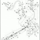 XL1200CP 1LH3 SPORTSTER 1200 CUSTOM (H-D1) (2011) BRAKE, MASTER CYLINDER, REAR - 883L / N / R, 1200C...