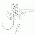 FLHXSE2 1PZ8 CVO STREET GLIDE (2011) Привод управления сцеплением