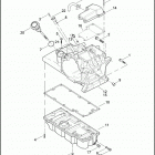 FLHTCUSE6 1PR8 CVO ULTRA CLASSIC (2011) TRANSMISSION HOUSING, TOP COVER & OIL PAN
