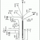 FXDL 1GN4 DYNA LOW RIDER (2011) WIRING HARNESS - FXDB & FXDL