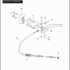 FLHTCUTG 1MAM TRI GLIDE ULTRA CLASSIC (2011) Привод управления сцеплением