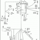 XL1200CP 1LH3 SPORTSTER 1200 CUSTOM (H-D1) (2011) WIRING HARNESS, MAIN - 883L / N / R, 1200C / CP / ...