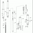 FLHR 96 FB4 ROAD KING (2011) FORK, FRONT, LEFT & RIGHT (NON-FAIRING MODELS)