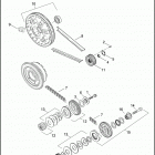 FLHTCUTG 1MAM TRI GLIDE ULTRA CLASSIC (2011) BELT, CHAINS & SPROCKETS
