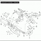 VRSCDX 1HHH VRSCDX NIGHT ROD SPECIAL (2011) EXHAUST SYSTEM - VRSCDX