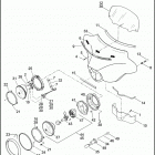 FLHTCUSE6 1PR8 CVO ULTRA CLASSIC (2011) WINDSHIELD, FAIRING & HEADLAMP