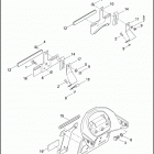 FLSTSB 1JM5 CROSS BONES (2011) LICENSE PLATE BRACKETS - FLSTC, FLSTF, FLSTN, FLST...