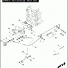 FLSTSE2 1PY9 CVO SOFTAIL CONVERTIBLE (2011) BRAKE LINE & MODULE, REAR, ABS