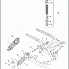 FXDC 1GV4 DYNA SUPER GLIDE CUSTOM (2011) SHOCK ABSORBERS, REAR