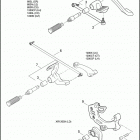 XL1200CP 1LH3 SPORTSTER 1200 CUSTOM (H-D1) (2011) BRAKE CONTROL, REAR