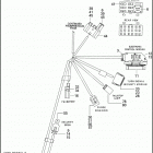 VRSCF 1HPH V-ROD MUSCLE (2011) WIRING HARNESS, MAIN - ABS (3 OF 3)
