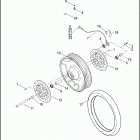 FLHP 1FHM ROAD KING POLICE (2011) Колеса перед