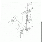 FLHTCUSE6 1PR8 CVO ULTRA CLASSIC (2011) FORK BRACKETS, FRONT