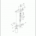 FLTRUSE 1TA8 CVO ROAD GLIDE (2011) FORK BRACKETS, FRONT