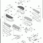 FLSTSB 1JM5 CROSS BONES (2011) FOOTRESTS & FOOTBOARDS