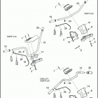 XL1200CP 1LH3 SPORTSTER 1200 CUSTOM (H-D1) (2011) HANDLEBAR & THROTTLE CONTROL - 1200C / CP