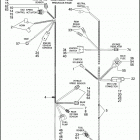 VRSCF 1HPH V-ROD MUSCLE (2011) WIRING HARNESS, MAIN - NON ABS (2 OF 3)