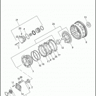 VRSCF 1HPH V-ROD MUSCLE (2011) Сцепление