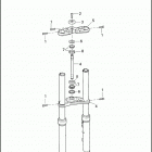 VRSCDX 1HHH VRSCDX NIGHT ROD SPECIAL (2011) FORK, FRONT BRACKET - VRSCDX