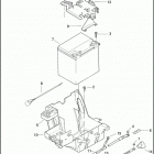 FLHP 1FHM ROAD KING POLICE (2011) Аккумулятор