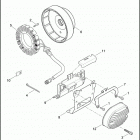 FLSTSB 1JM5 CROSS BONES (2011) ALTERNATOR & REGULATOR