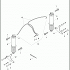 FLHTCUTG 1MAM TRI GLIDE ULTRA CLASSIC (2009) REAR SHOCK ABSORBERS & AIR SUSPENSION SYSTEM