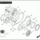 FLHR 96 FB4 ROAD KING (2011) PRIMARY HOUSING