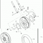 VRSCF 1HPH V-ROD MUSCLE (2011) Колеса перед