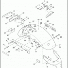 XL1200CP 1LH3 SPORTSTER 1200 CUSTOM (H-D1) (2011) FENDERS, REAR - 883L / R / 1200C / CP / L (ALL), 8...