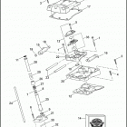 FXDC 1GV4 DYNA SUPER GLIDE CUSTOM (2011) ROCKER ARM ASSEMBLY & PUSH RODS - TWIN CAM 96 ™