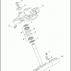 XR1200X 1LD6 XR1200X (2011) FORK BRACKETS, FRONT - XR1200X