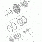 FLHXSE2 1PZ8 CVO STREET GLIDE (2011) Сцепление
