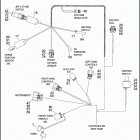 XL1200CP 1LH3 SPORTSTER 1200 CUSTOM (H-D1) (2011) WIRING HARNESS, MAIN - 883L / N / R, 1200C / CP / ...