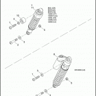 XL1200CP 1LH3 SPORTSTER 1200 CUSTOM (H-D1) (2011) SHOCK ABSORBERS, REAR