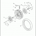 FLHTCUSE6 1PR8 CVO ULTRA CLASSIC (2011) Колеса перед