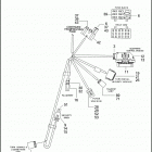 VRSCF 1HPH V-ROD MUSCLE (2011) WIRING HARNESS, MAIN - NON ABS (3 OF 3)