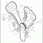 VRSCF 1HPH V-ROD MUSCLE (2011) CAMSHAFT DRIVE SYSTEM