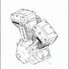 FLHXSE2 1PZ8 CVO STREET GLIDE (2011) ENGINE ASSEMBLY - TWIN CAM 110 ™