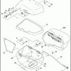 FLSTSE2 1PY9 CVO SOFTAIL CONVERTIBLE (2011) Кофры боковые