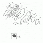 FLHTCUSE6 1PR8 CVO ULTRA CLASSIC (2011) PRIMARY HOUSING